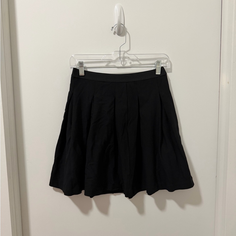 Uniqlo Black Skater Skirt